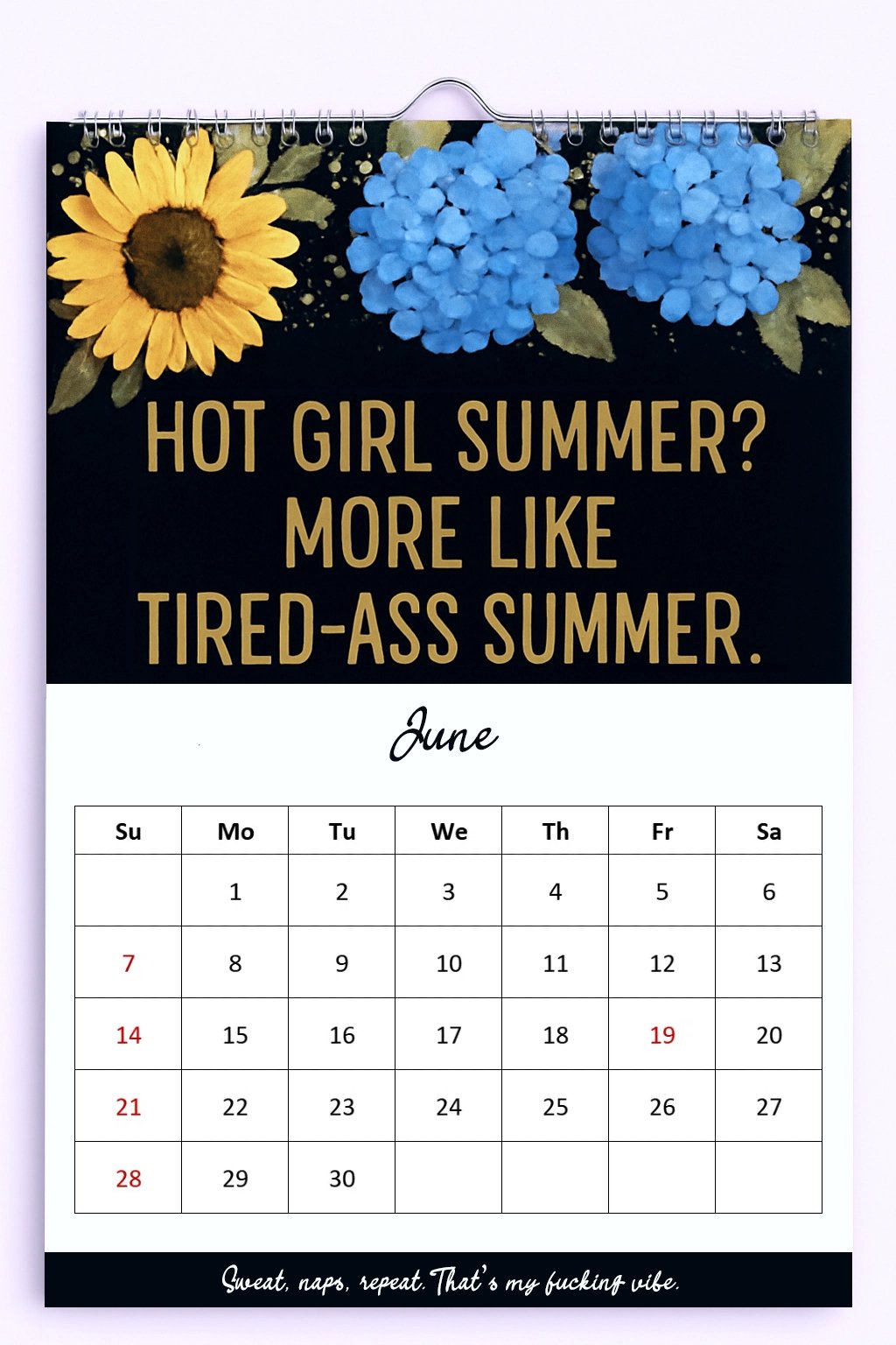 🔥Fuck It Again – 2026 Calendar For Women Who've Had Enough