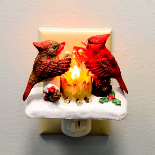 ✈️Ready to Ship - 🔥2024 Ghosts Campfire Flicker Flame Nightlight✨🔥👻 - 🎁BUY 2 FREE SHIPPING