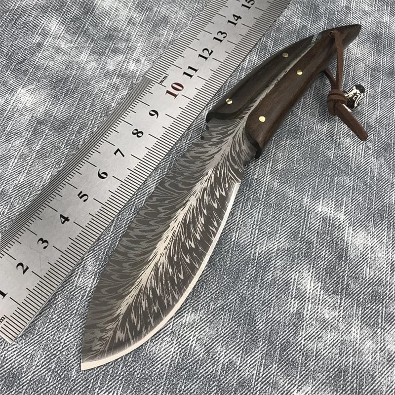 Vintage feather knife