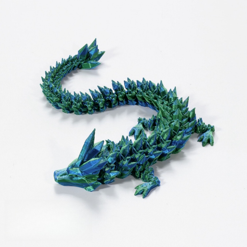 🔥Last Day 50% OFF🔥3D-Printed Articulated Crystal Dragon🐉Buy 2 Free Shipping