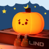 🔥Early Halloween Sale 49% OFF⏰Cute Pumpkin Silicone Night Light