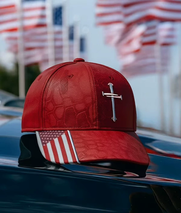 ✝️Adjustable Flexfit Jesus 3 Nail Cross Hat🎁 - BUY 3 FREE SHIPPING
