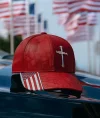 ✝️Adjustable Flexfit Jesus 3 Nail Cross Hat🎁 - BUY 3 FREE SHIPPING