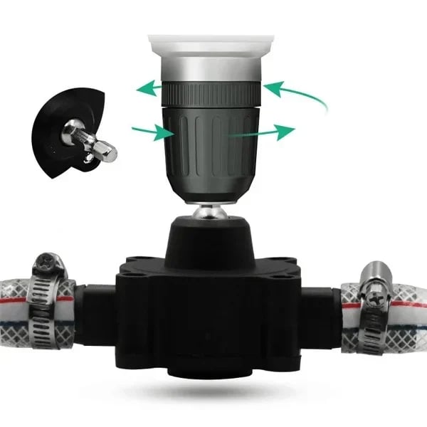 Portable Drill Pump: Self-Priming Water Solution for Home! 💧🔧