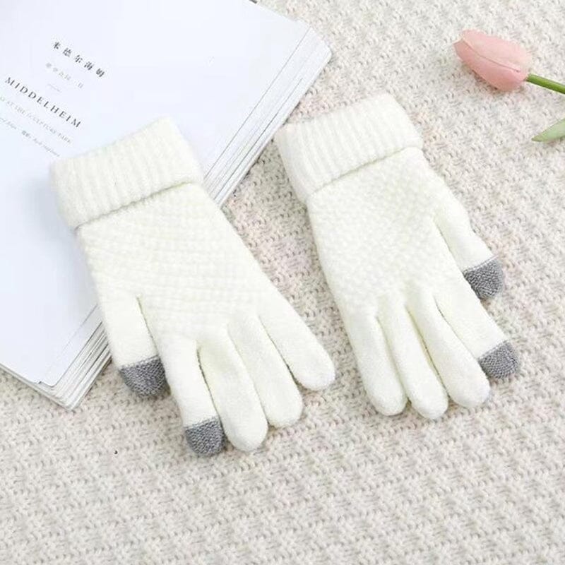 (🔥LAST DAY PROMOTION - SAVE 49% OFF)Jacquard Thick Touch Screen Gloves-Buy 4 Get Extra 25% OFF