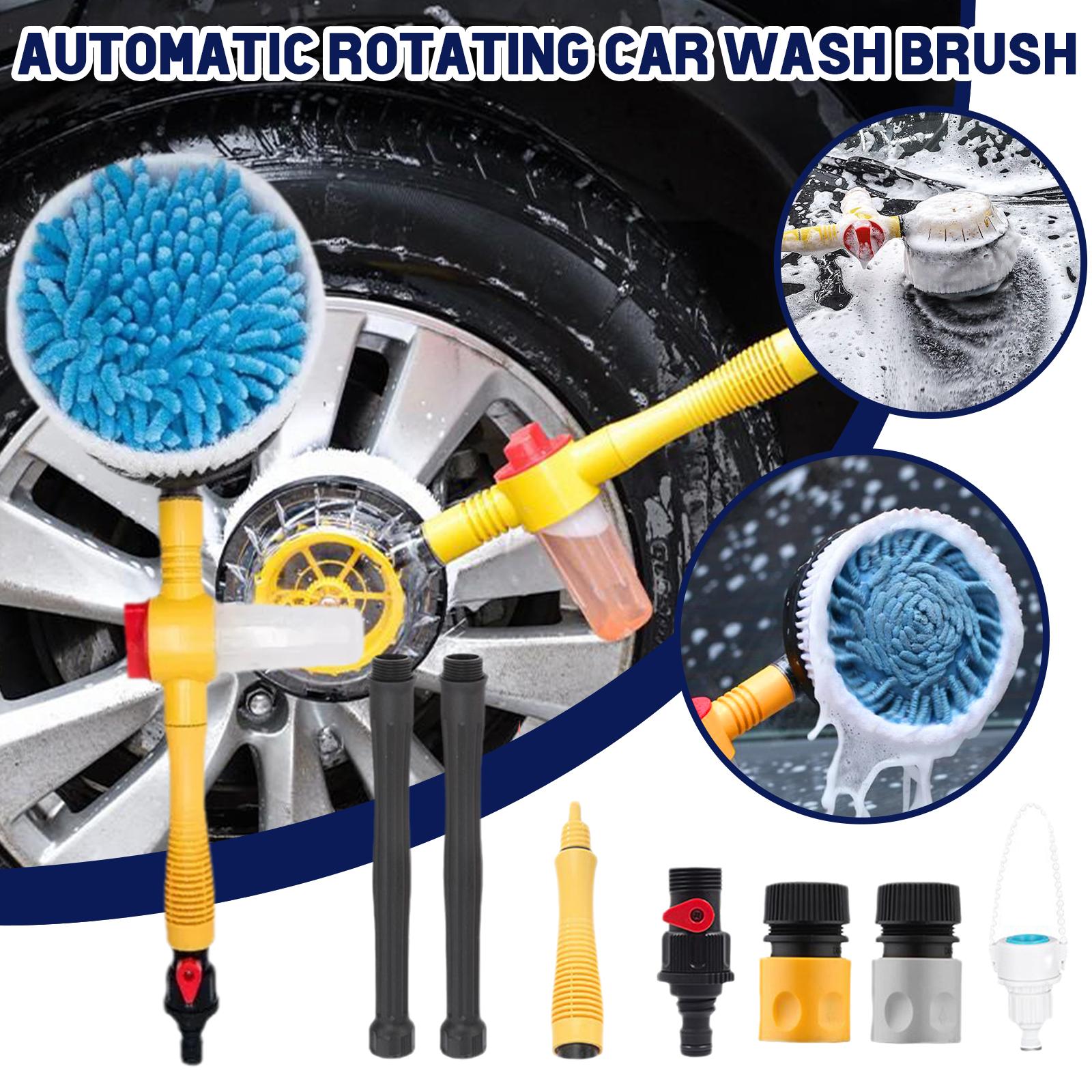 (🎄Christmas Hot Sale🔥🔥)Automatic rotating car wash brush(BUY 2 GET EXTRA 10% OFF)