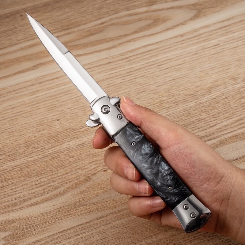 🔥Last Day Promo - 50% OFF 🎁Stainless Steel Resin Handle Folding Knife | Buy 2 Free Shipping
