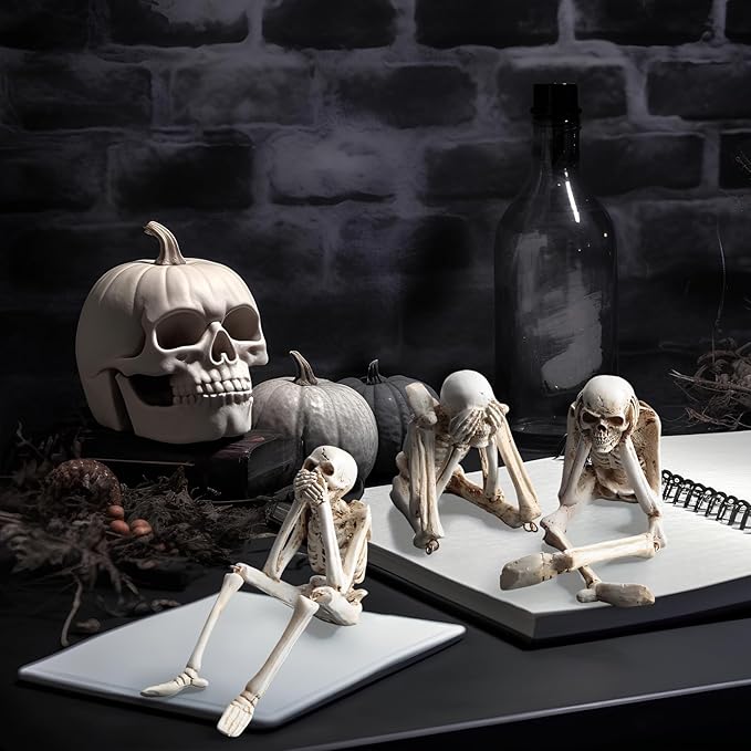 ⏰LAST DAY SALE 50% OFF💀 Halloween decoration indoor skeleton statue