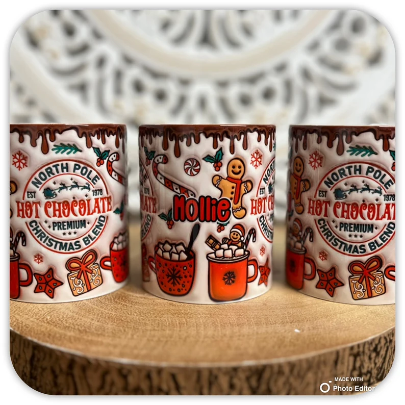 🎅Early Christmas Promotion - 49% OFF 🍫Personalised Hot Chocolate Mug