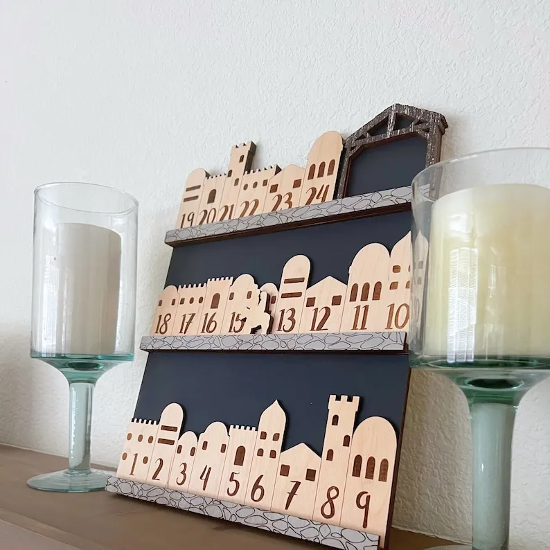 🎅Early Christmas Sale 49% OFF- MARY & JOSEPH TRAVELING ADVENT CALENDAR🎄