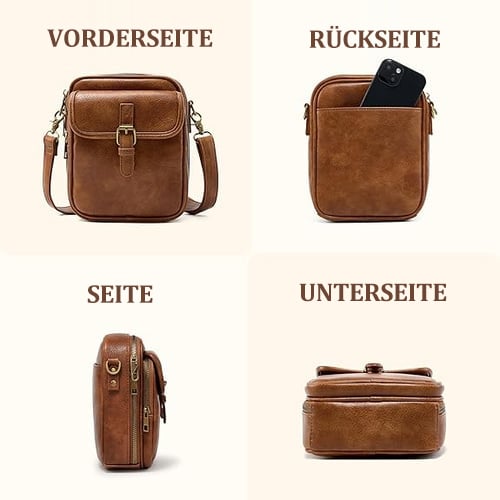 🔥Letzter Tag 70% Rabatt- Crossbody Leder Tasche