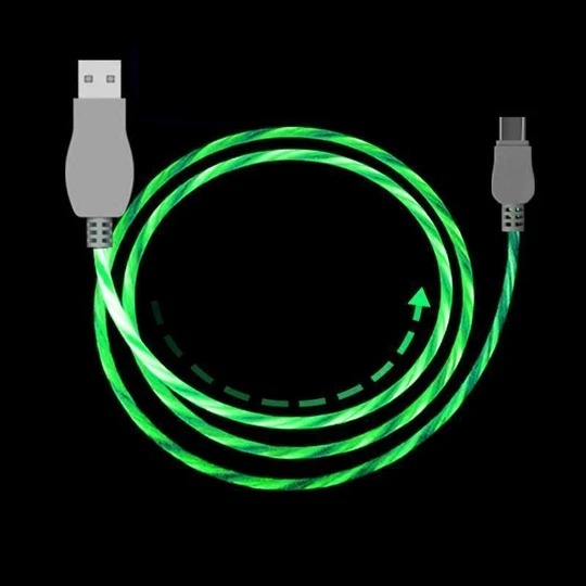 (Christmas Big Sale!- 50% OFF)COOL LED “LIGHT FLOW” CABLE-Buy More Save More