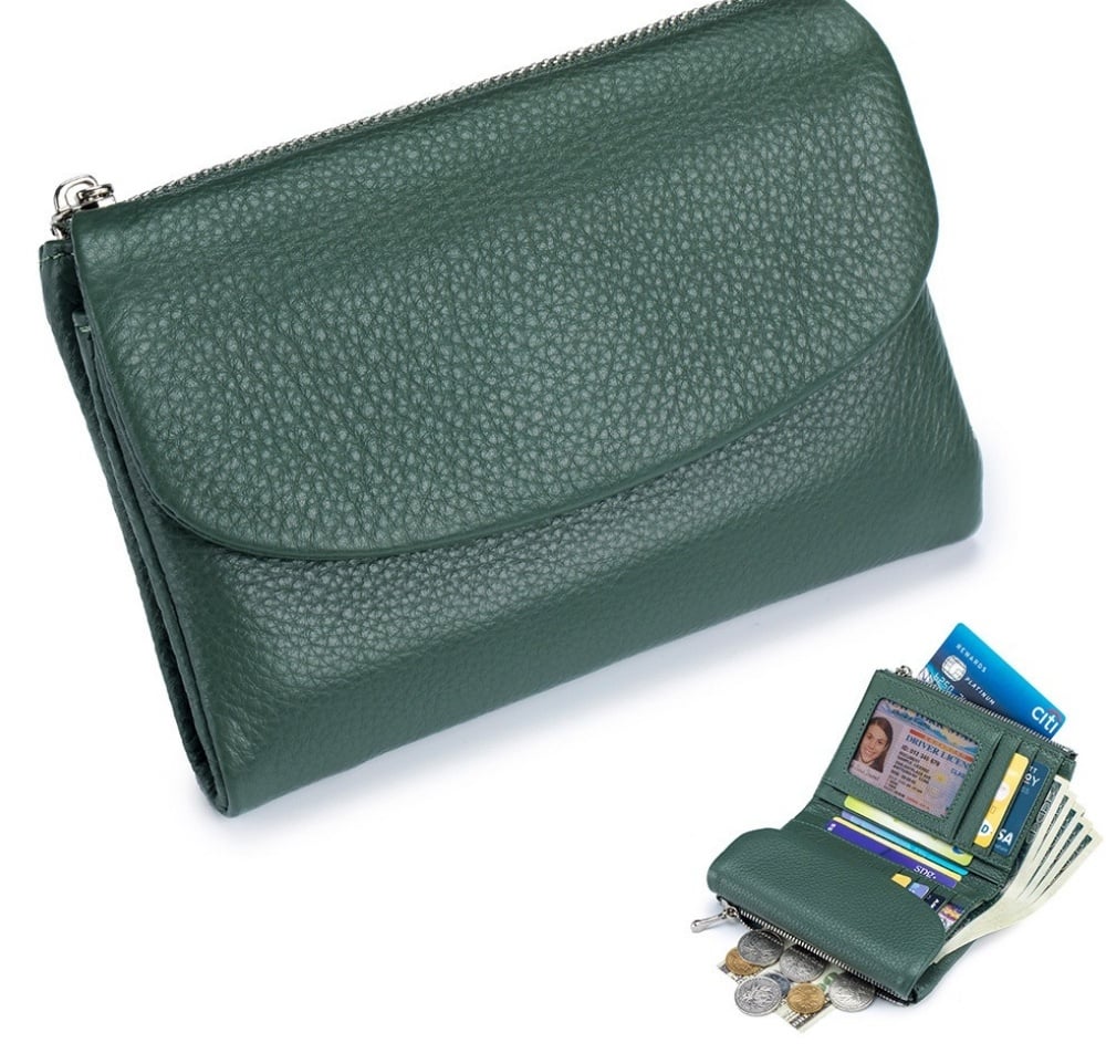 ⏰LAST DAY SALE 50% OFF💥Unisex Pebble Leather Wallet