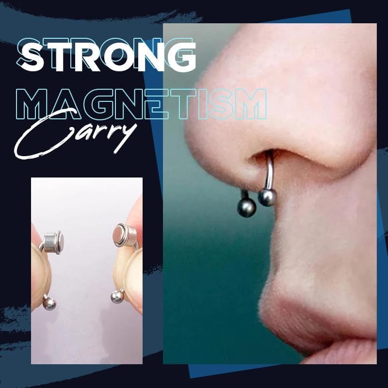 🔥 NEW YEAR 2024 SALE 50% 🎁 MagFlair Magnetic Septum Ring