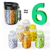 💥LAST DAY SALE 50% OFF💥Pill Dispenser Bottle⚡BUY 2 FREE SHIPPING