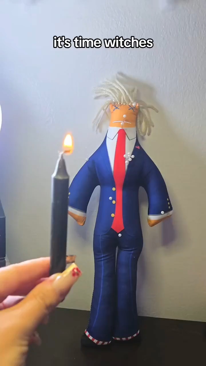 🔥Last Day Promotion 49% OFF -✨Trump Voodoo Doll: Handcrafted Political Satire Gift