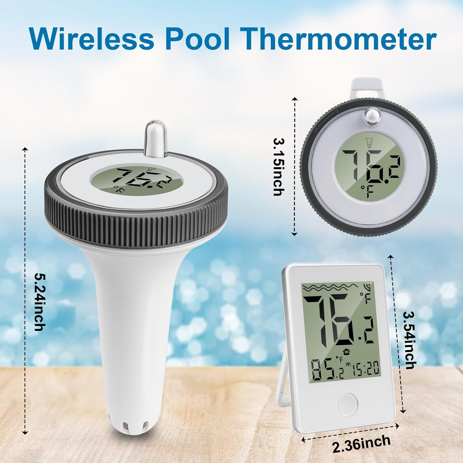 🔥Last Day Promotion 70% OFF💥🏊Pool Thermometer🌡️(Fahrenheit Celsius switchable)