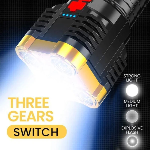 (🔥Last Day 49% OFF)Explosion Flashlight--BUY 2 GET 1 FREE