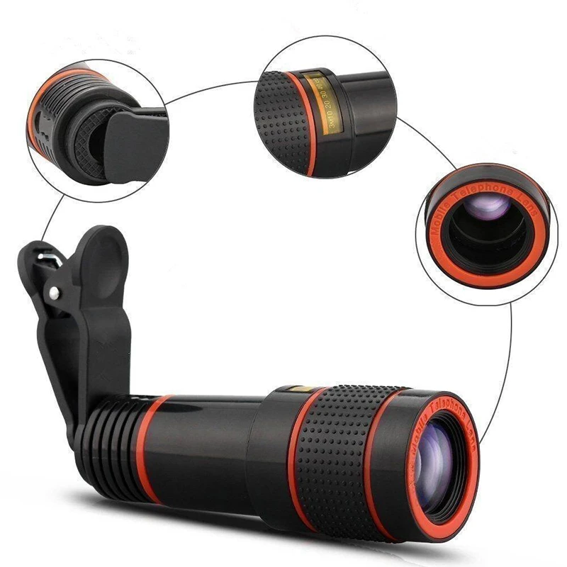 ⚡⚡Last Day Promotion 48% OFF - 8X Phone Camera Lens Kit--Suitable for all mobile phones🔥🔥BUY 3 GET 3 FREE