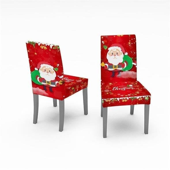 (🌲EARLY CHRISTMAS SALE - 50% OFF) 🎁 Christmas Tablecloth Chair Cover Decoration