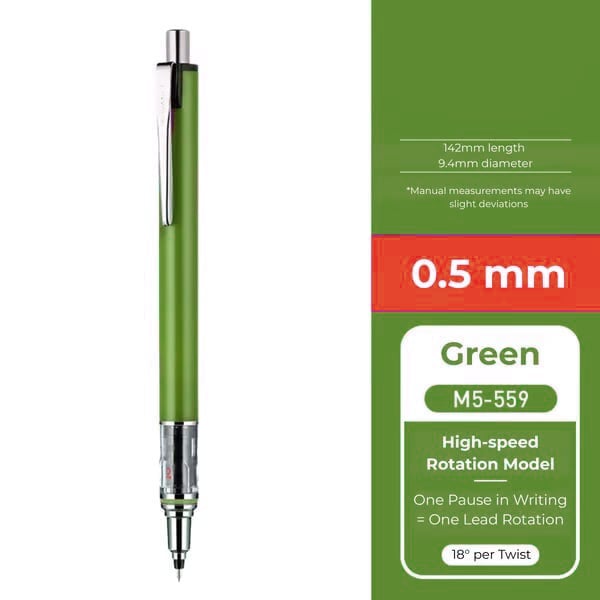 ⏰LAST DAY SALE 50% OFF🔥Advance Mechanical Pencil M5-559, 0.3 mm - 0.7 mm⚡Buy 3 Get 2 Free