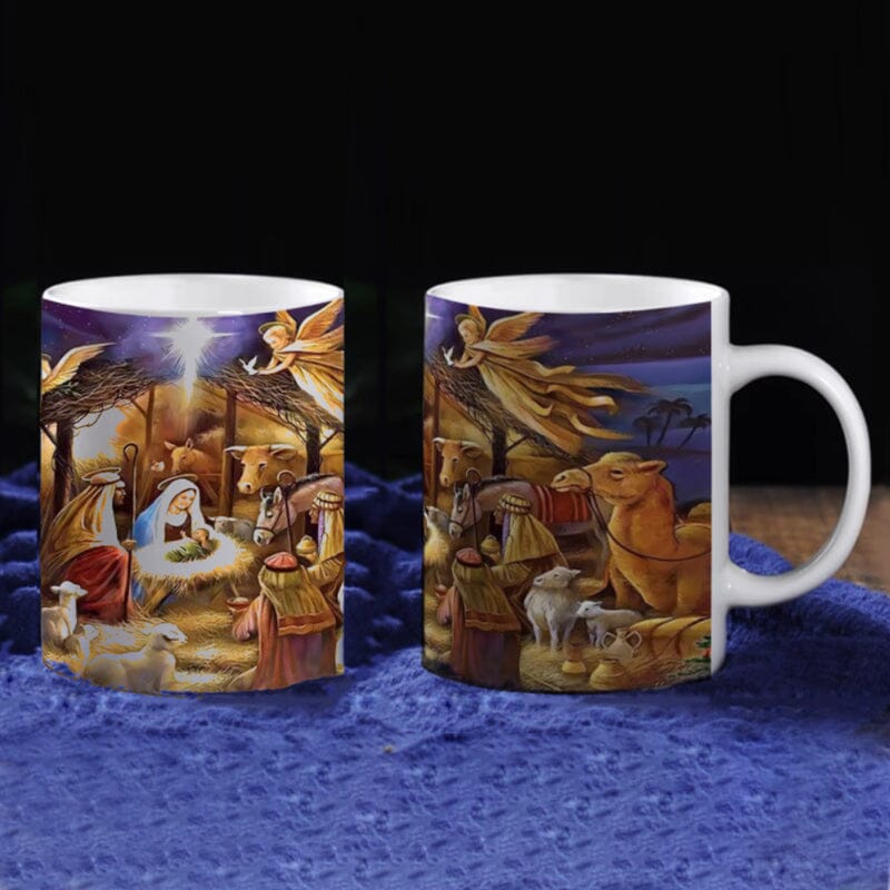 🌲Early Christmas Sale 70%🎁Christian Print Mug