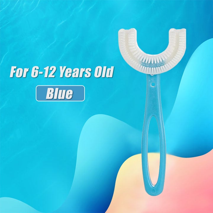 360° All Rounded Children U-Shape Toothbrush (Get Second One for Free Today🎁)