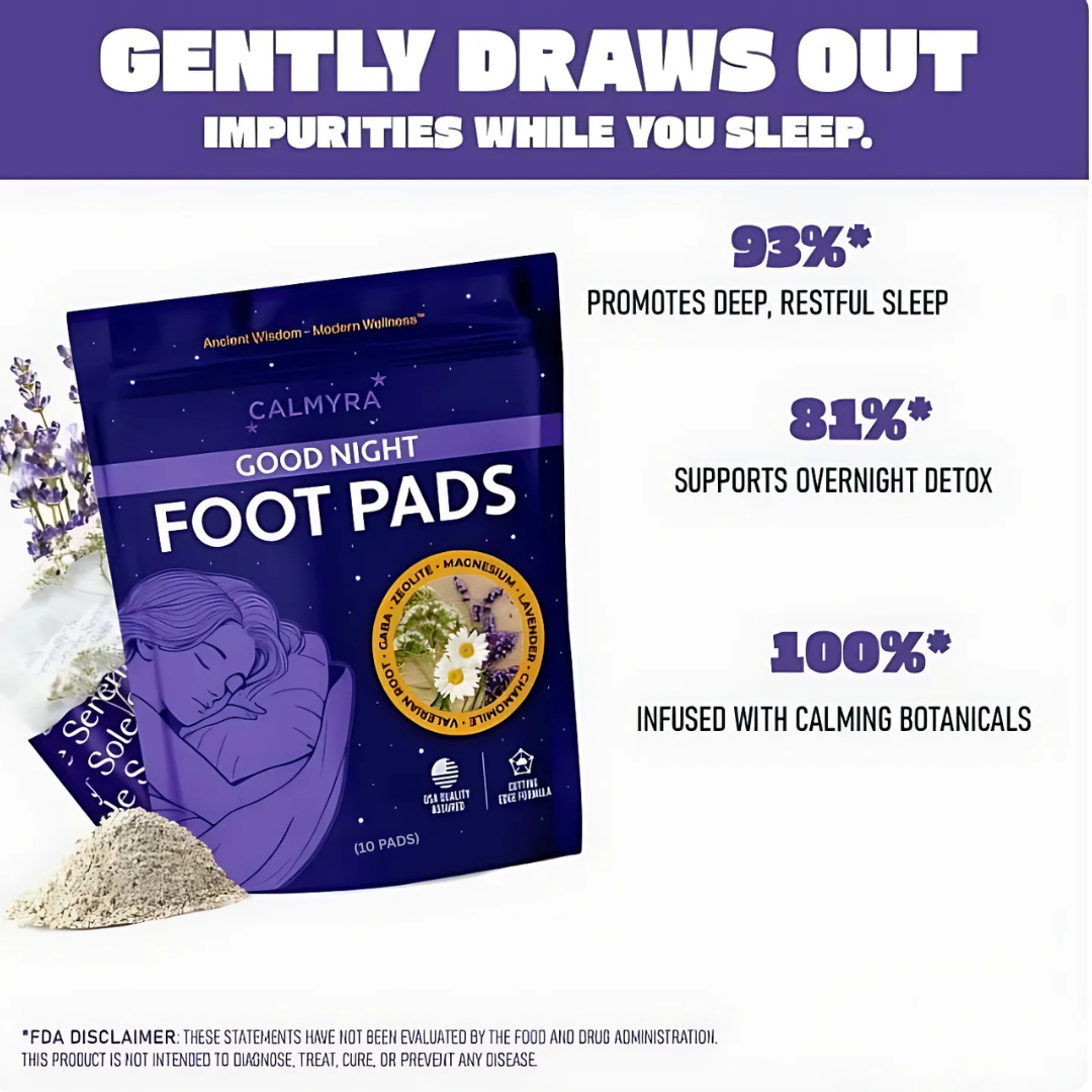 Good Night Sleep Detox Foot Pads With Magnesium Glycinate
