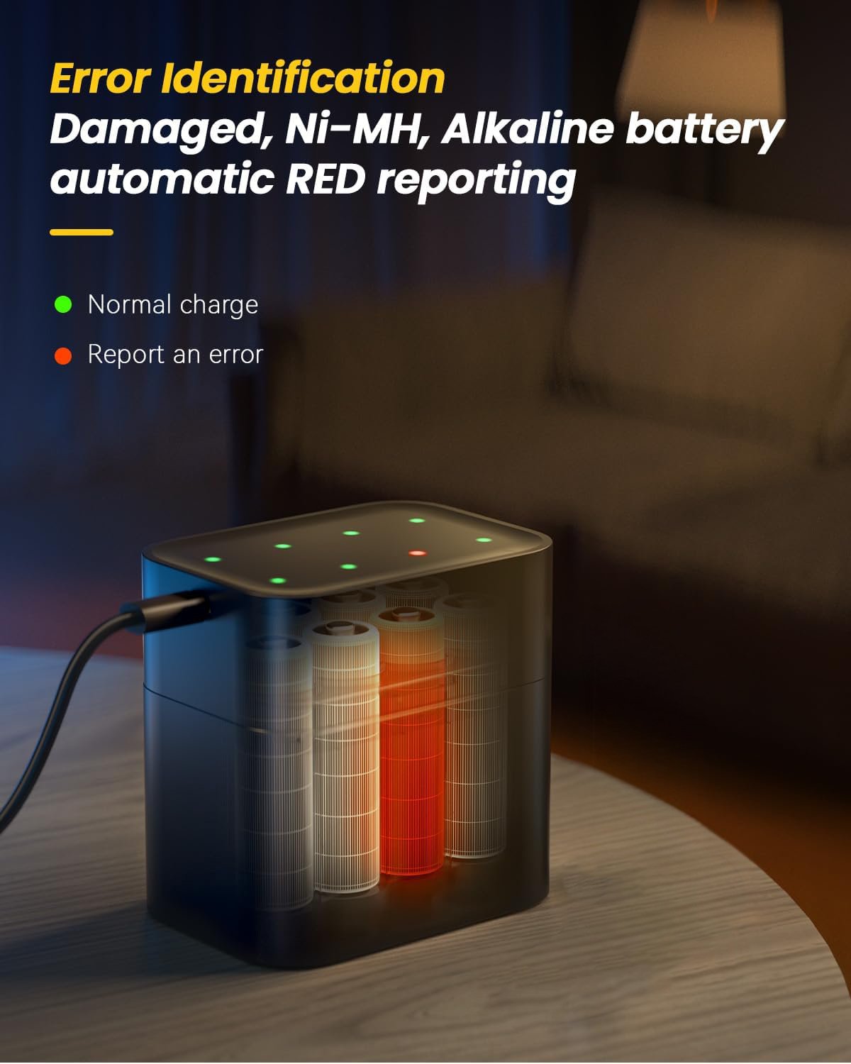 ⏰LAST DAY SALE 50% OFF🔋Rechargeable AA/AAA Lithium Batteries with Charger