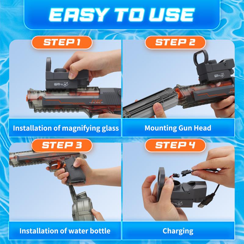 🔥Last Day 49% OFF🔥Electric Water Blaster with LED Lights