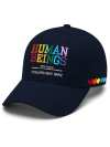 Retro Human Beings 100% Organic Colors May Vary Human Rights Equality Pride Print Baseball Cap