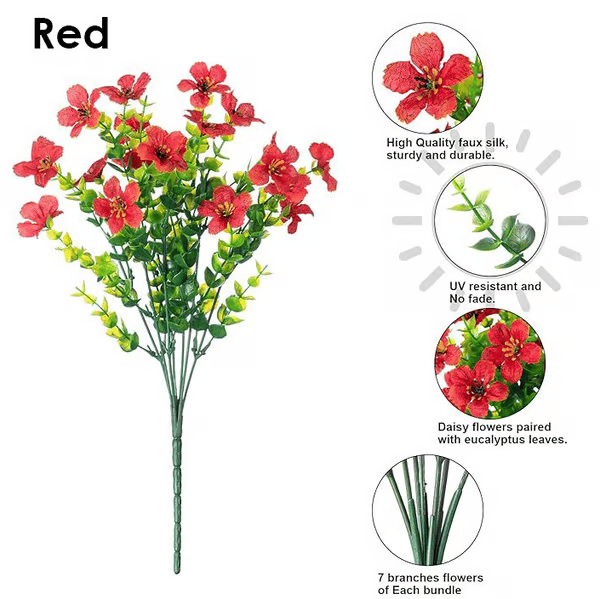 🌸Mother's Day Hot Sale 50% OFF-UV Resistant Colorful Artificial Flower