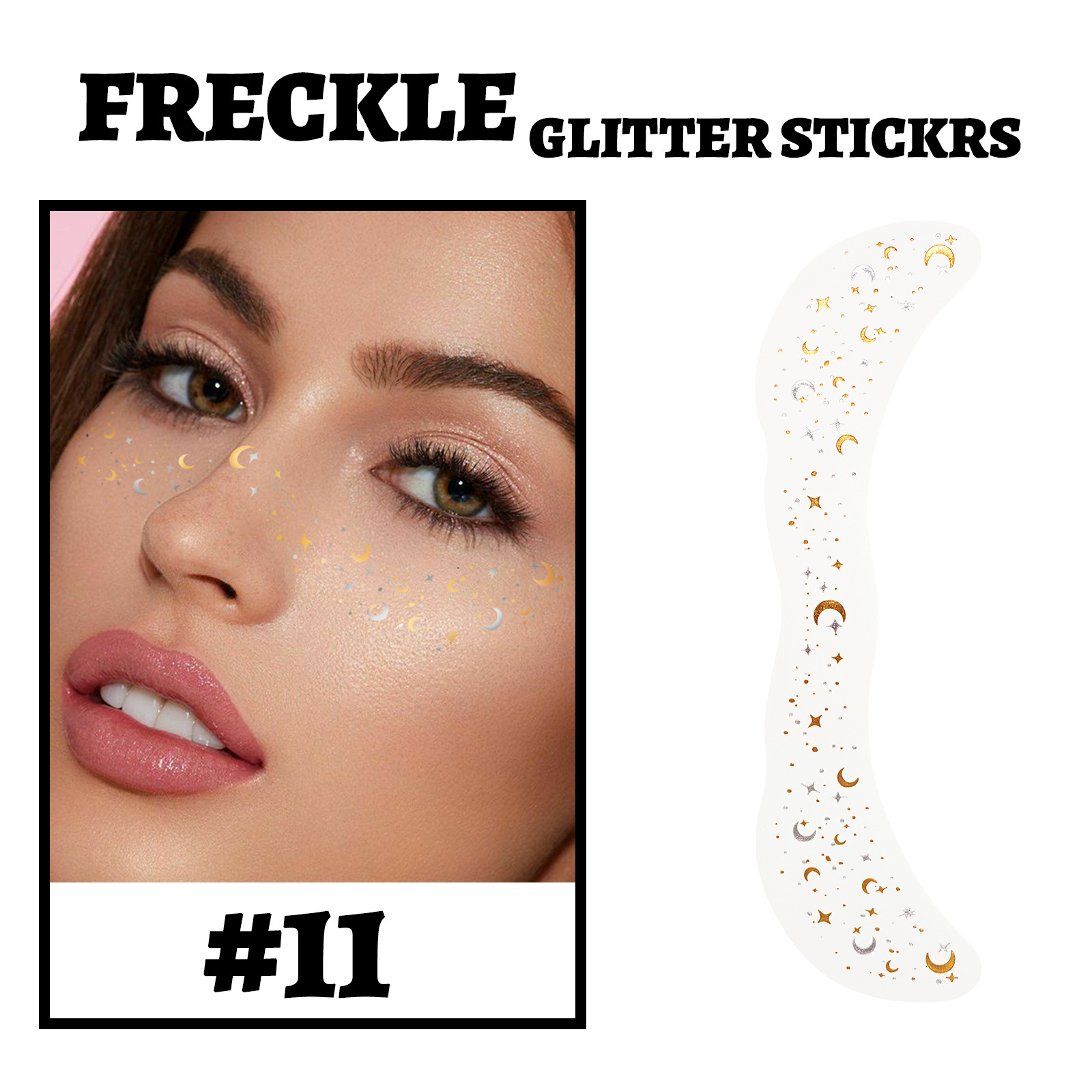 Makeup Patches - Face Glitter Makeup Speckles