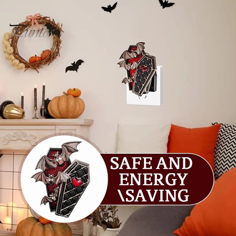 🎁TikTok Last Day Sale - 70% OFF🦇🖤Bat Coffin Projector