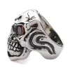 🔥Last Day Promotion 48% OFF-🎁-Red Eye Skull Ring