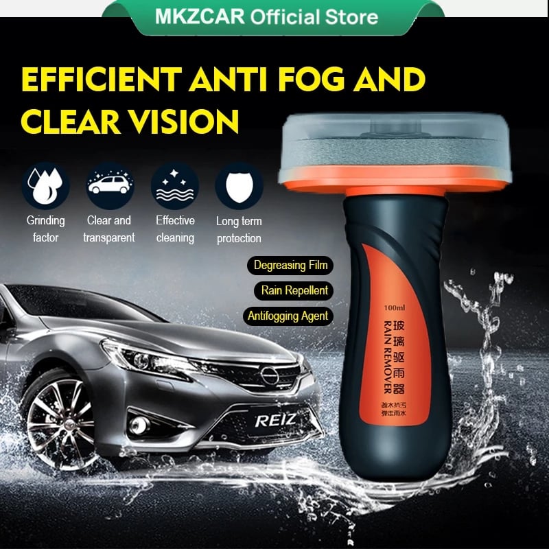 2 in 1 Ceramic Car Long Lasting Windshield Glass Water Rain Repellent