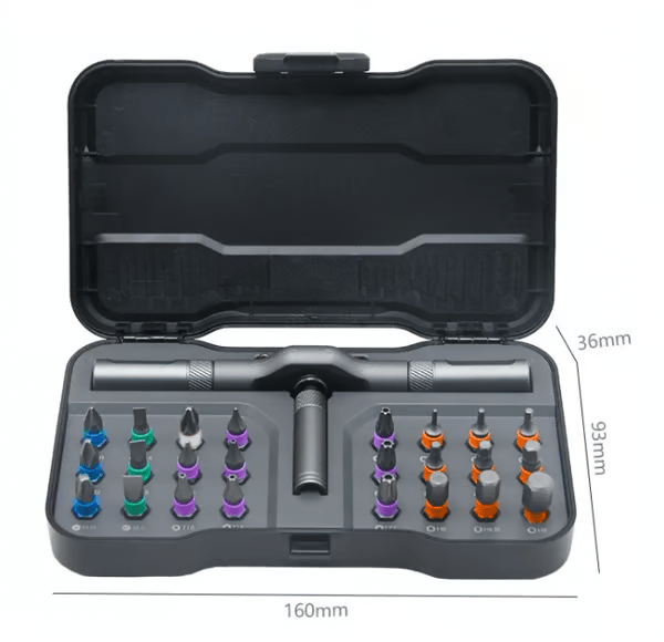 🔥Last Day Promotion 50% OFF🔥24 in 1 DlY Screwdriver Set Magnetic Compact and Portable Ratchet Screwdriver