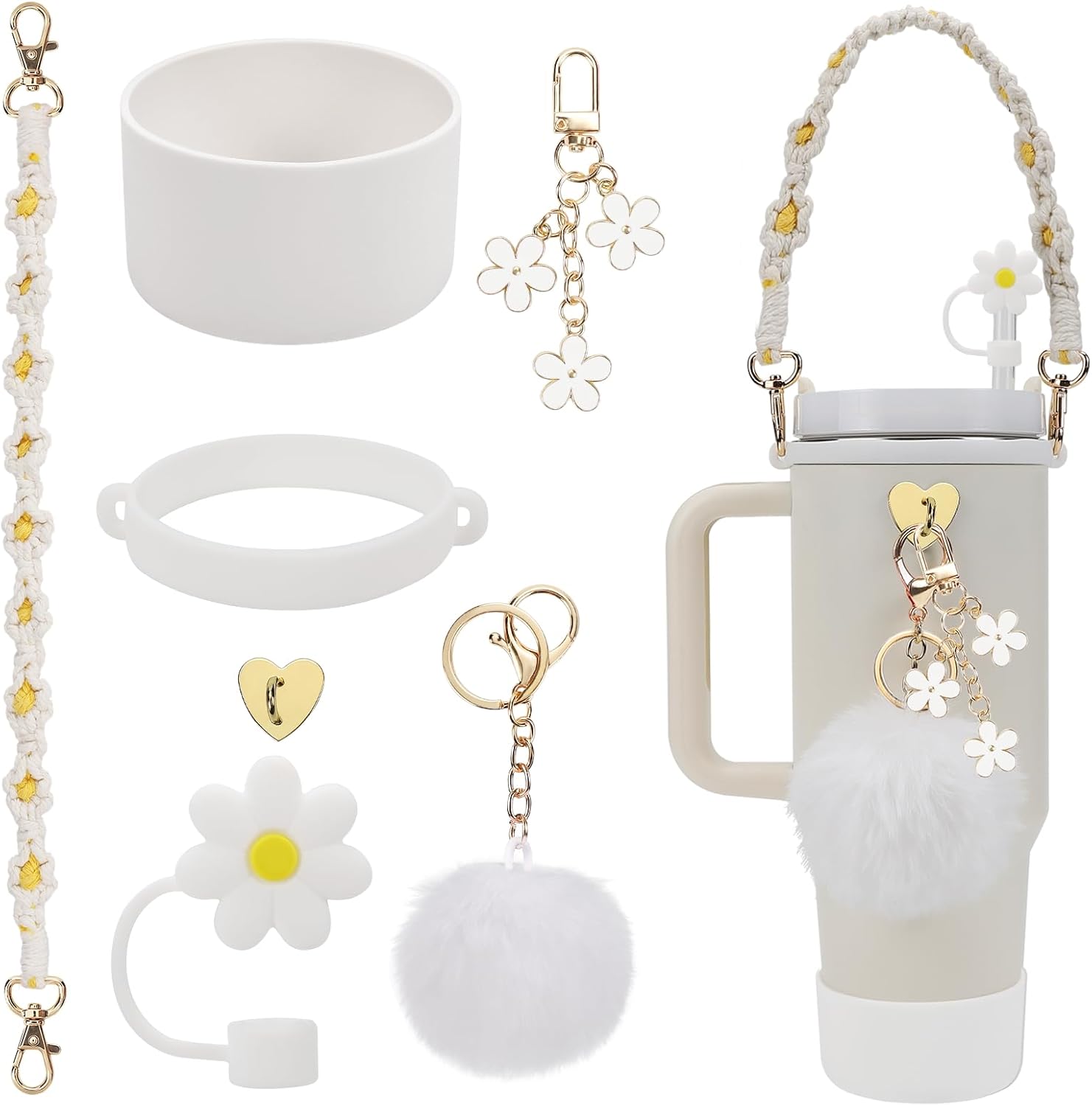 (🎄Christmas Hot Sale - 49% OFF)✨️Stanley Cup Accessories Set