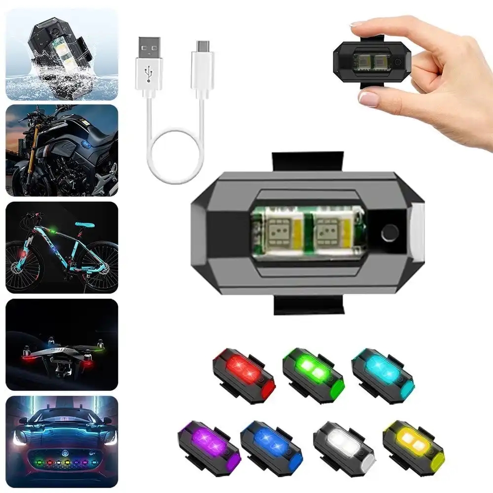 🔥Last Day Promo - SAVE 70% 🏍LED Anti-collision Lights, Buy 3 Get 1 Free
