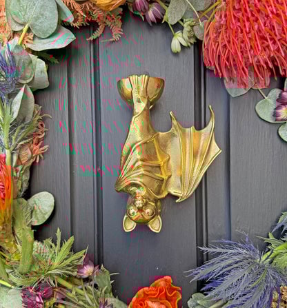 🎃Halloween Sale 50% OFF -💥🦇Bat Door Knocker