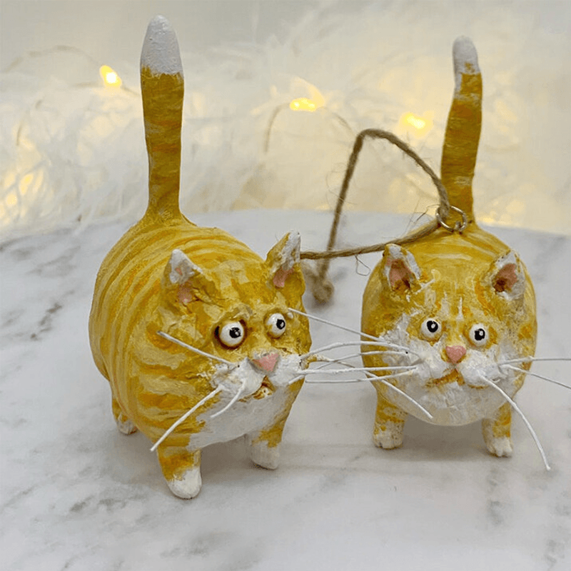 🎁Early Christmas Sale- 48% OFF - Kitty Miniature Sculpture(🔥🔥BUY 4 GET 2 FREE&FREE SHIPPING)