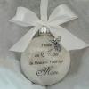 💖Christmas ornaments feather ball💖 - Angel In Heaven Memorial Ornament