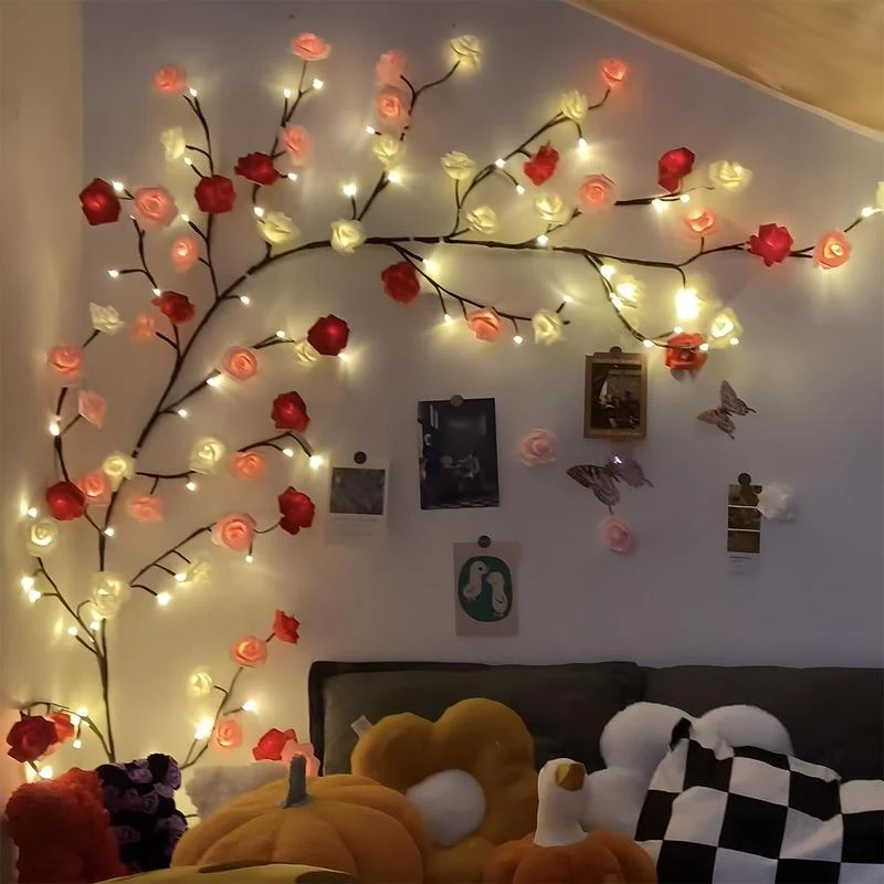 🌿 LED Tree Branch Design Light – USB Powered Decorative Lamp