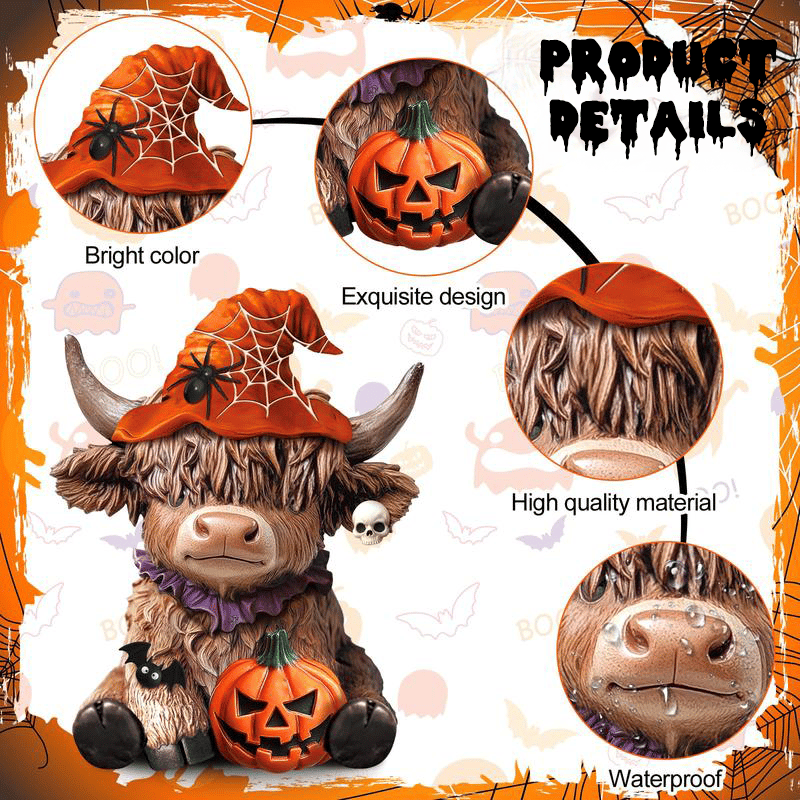 💥LAST DAY SALE 50% OFF💥Highland Cow Figures 2Pcs