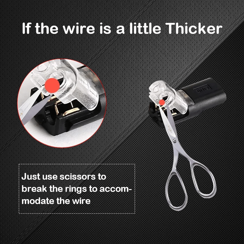 🔥Hot Promotion- 50% OFF - Double-wire Plug-in Connector With Locking Buckle