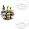 4 Pack Lazy Susan Organizer for Cabinet, Upgraded 11.5