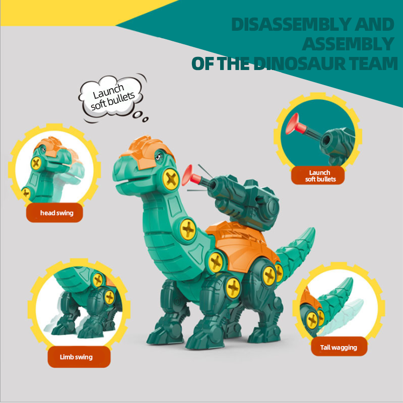 (Last Day Promotion - 59% OFF ) DIY Dinosaur Toy Construction Set, Buy 2 Free Shipping