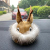 Handmade roe deer hat ornaments