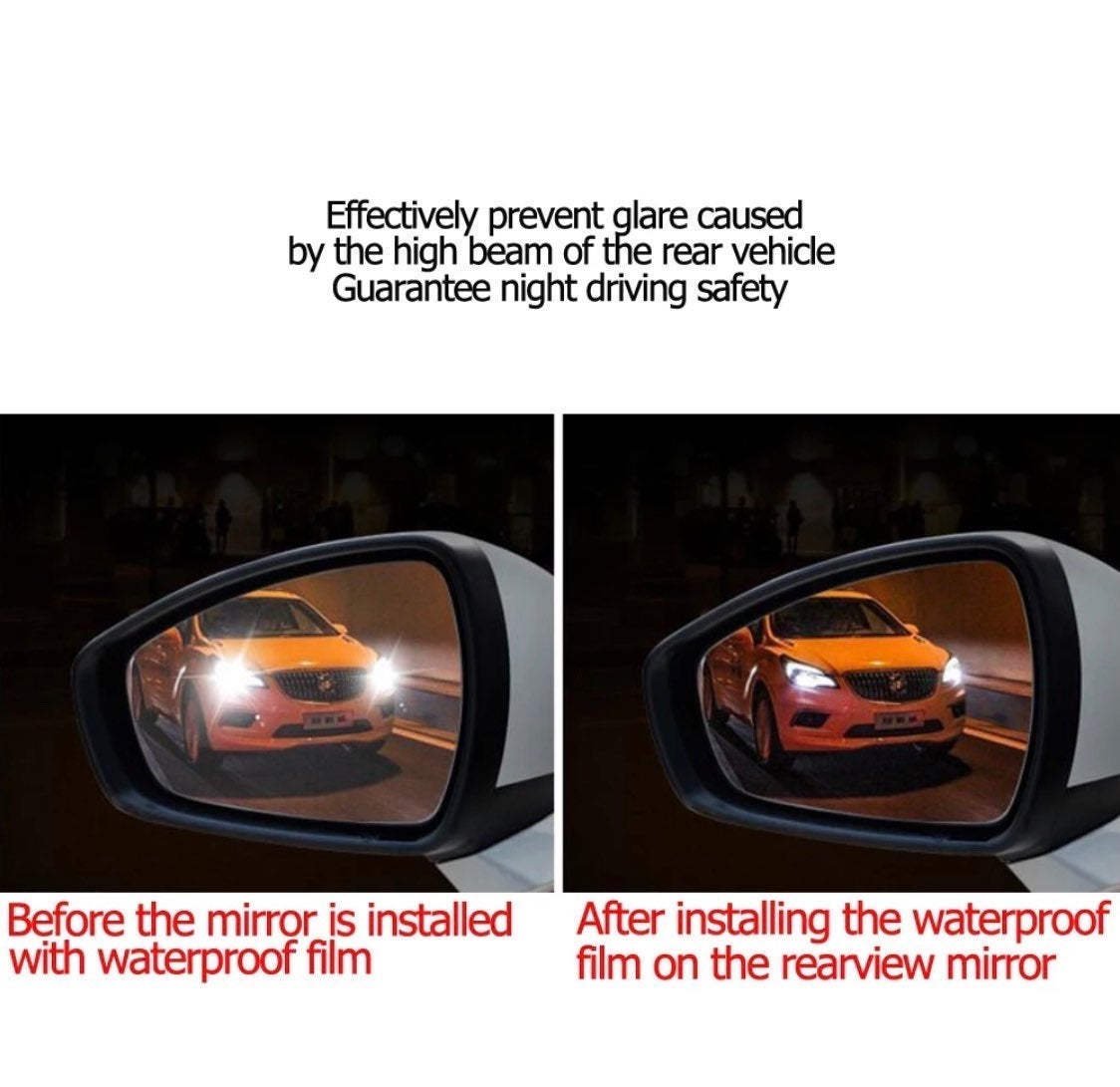 Black Friday Sale-Anti-fog film rearview mirror for cars