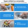 🔥Letzter Tag 50% RABATT – Verbessertes 3-in-1-Abflusssieb für die Küchenspüle